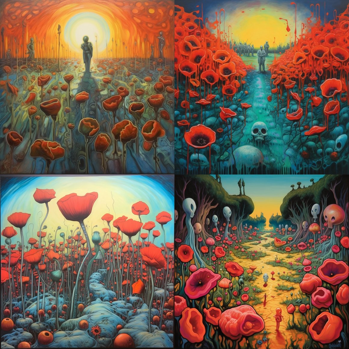 A Surreal Collision of Utopia and Desolation