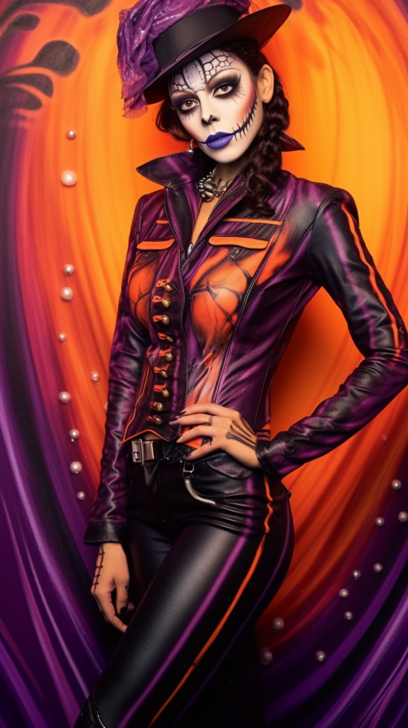 Halloween Transformation: A Midway Body Art Journey