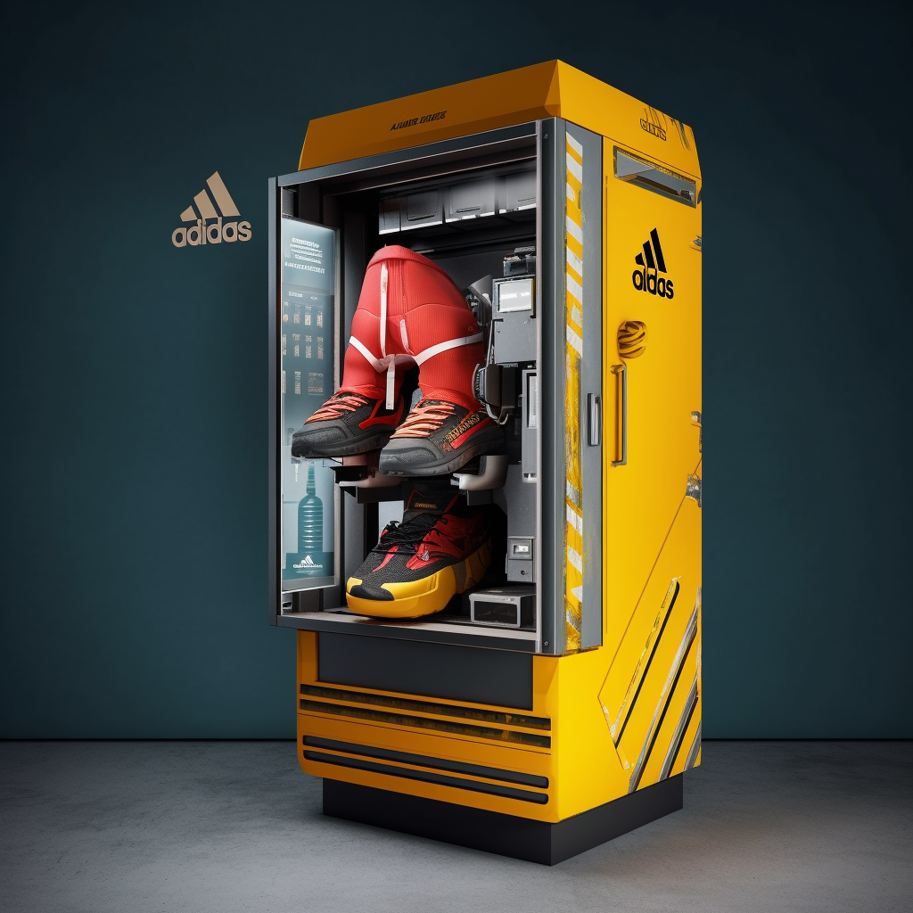 The Innovative Adidas Vending Machine Experience