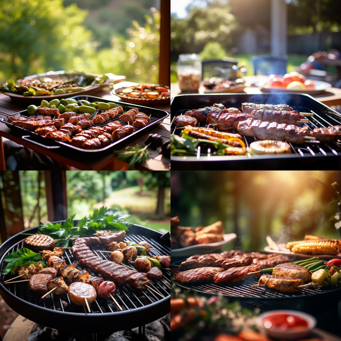 Summer BBQ Party in a Kiwi Afternoon