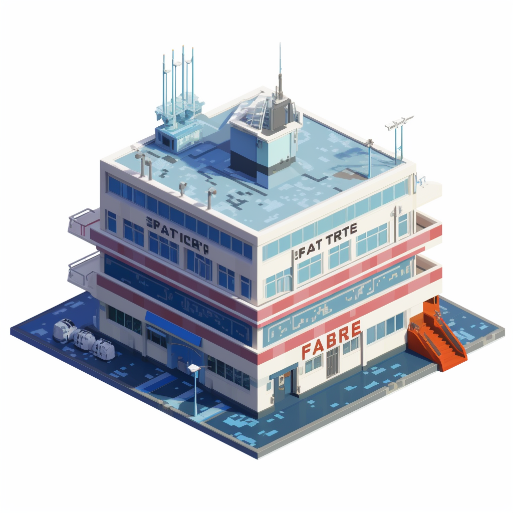 Retro-Gaming Inspired Fallout 4 Building NFT Art v5