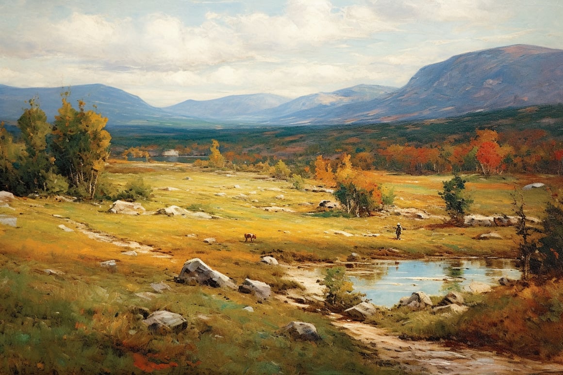 Navigating Landscapes in the 1840s with Chauncey Foster Ryder and Willard Leroy Metcalf