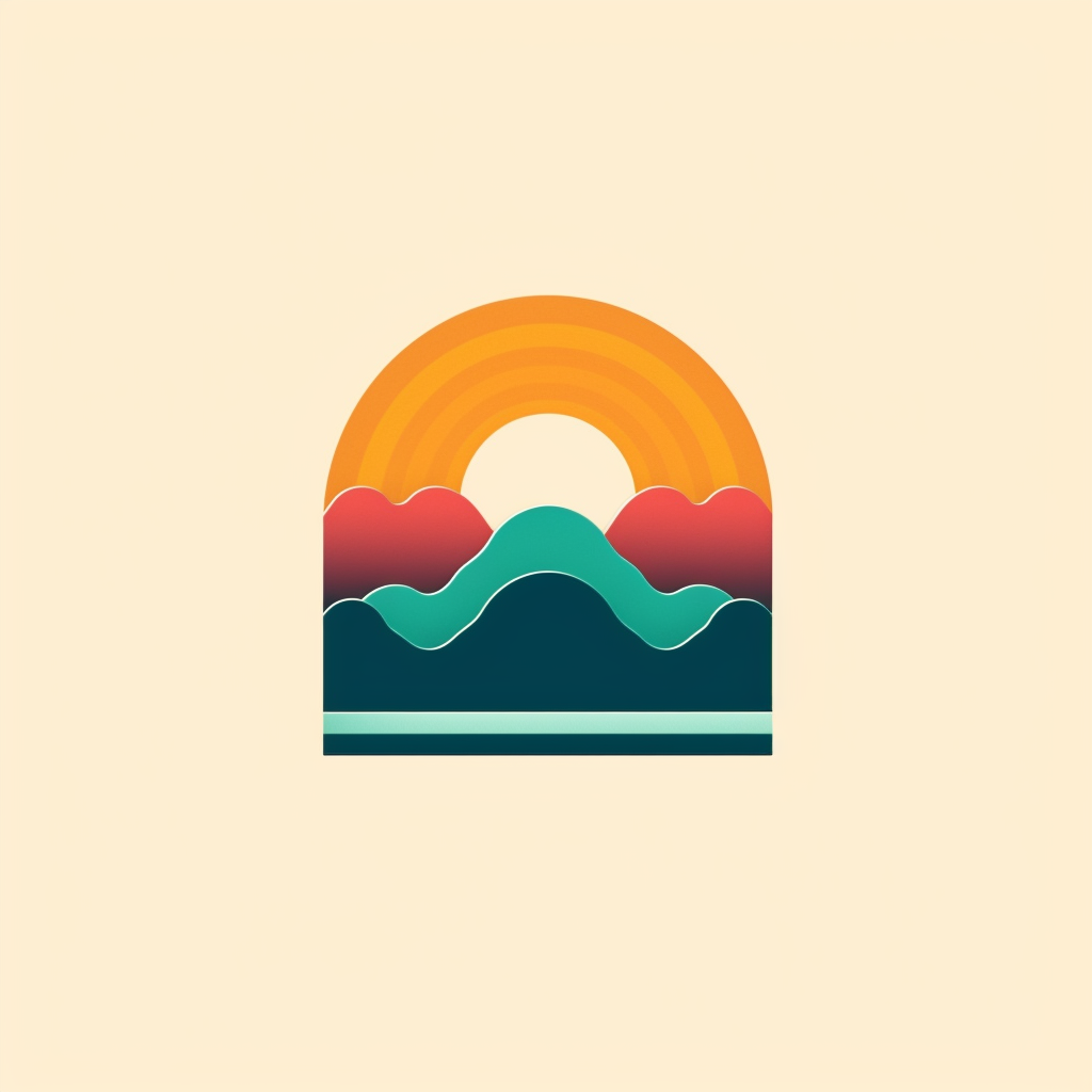 Neil's Vibe Print-on-Demand Business Logo Design