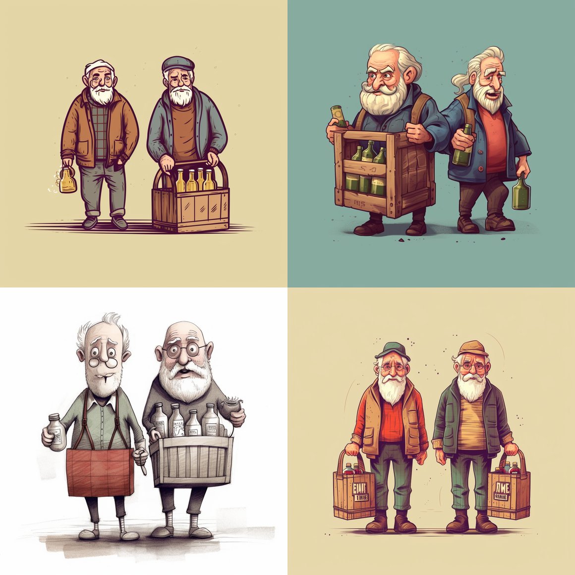 A Tale of Two Elders and Their Empty Bottles