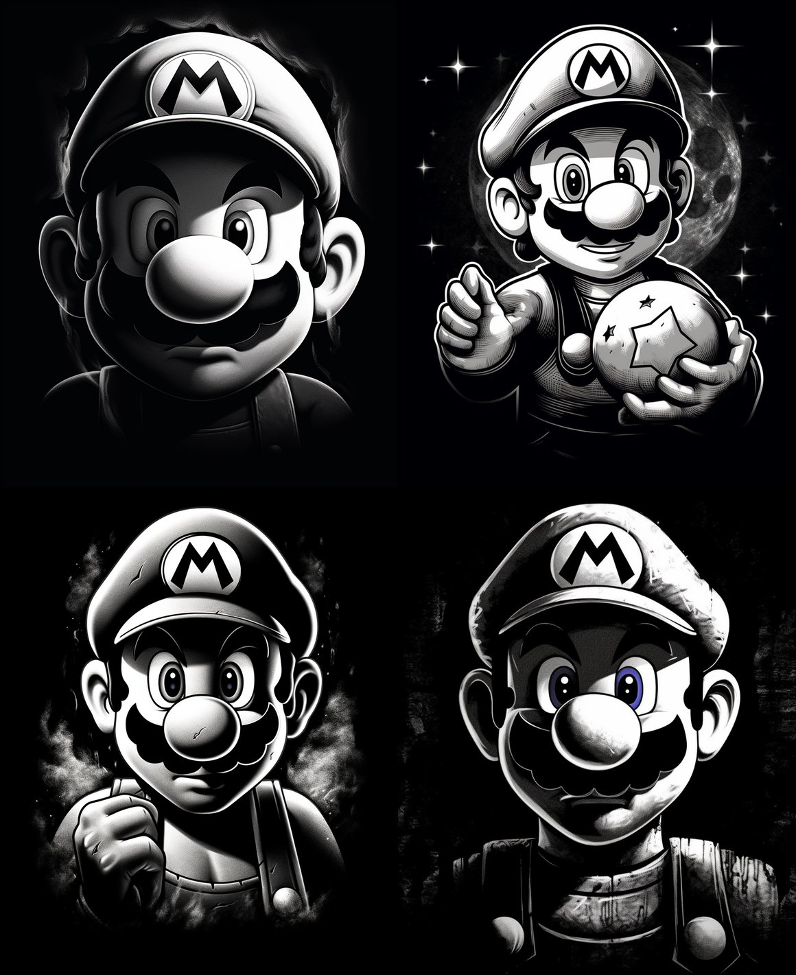 Retro Gaming Journey: Monochrome Super Mario