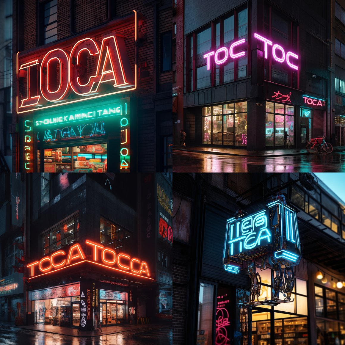 Designing the Shop Front Sign for TOCA