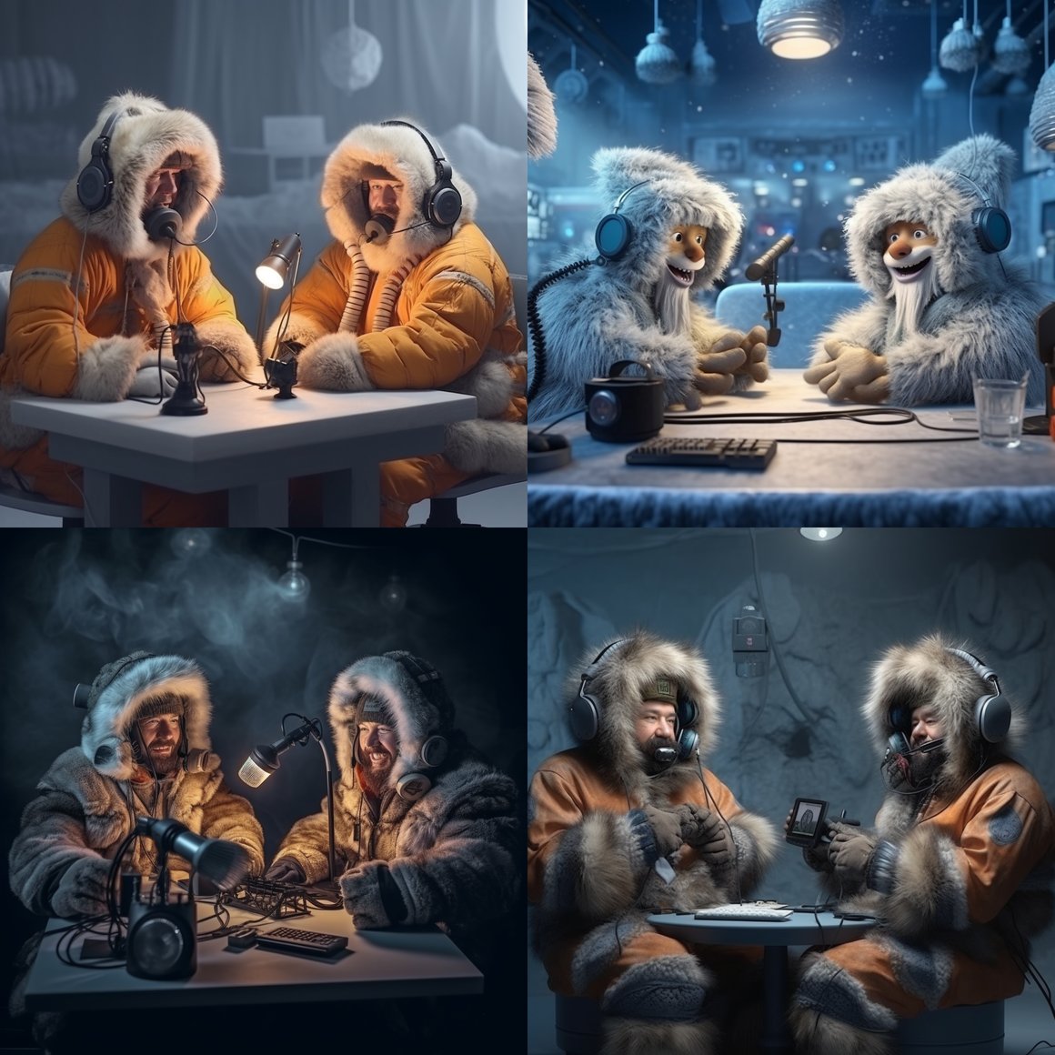 Arctic Podcasters: A Mid-Journey Break
