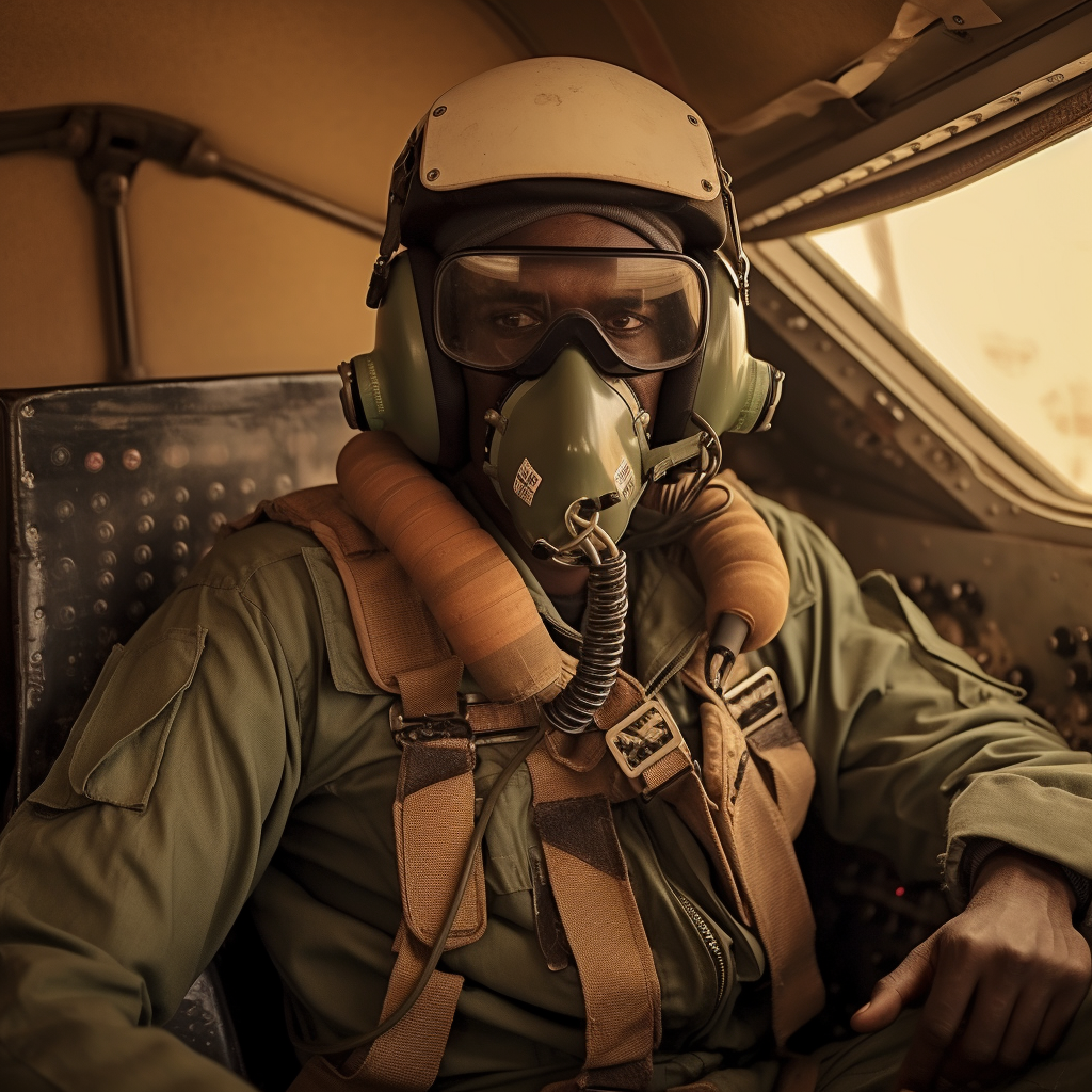 A Sudanese Air Force Pilot's Mid-Flight Experience