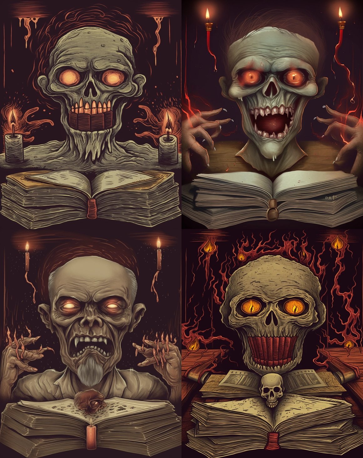 Necronomicon Illustrations: The Midway Ritual Deciphering