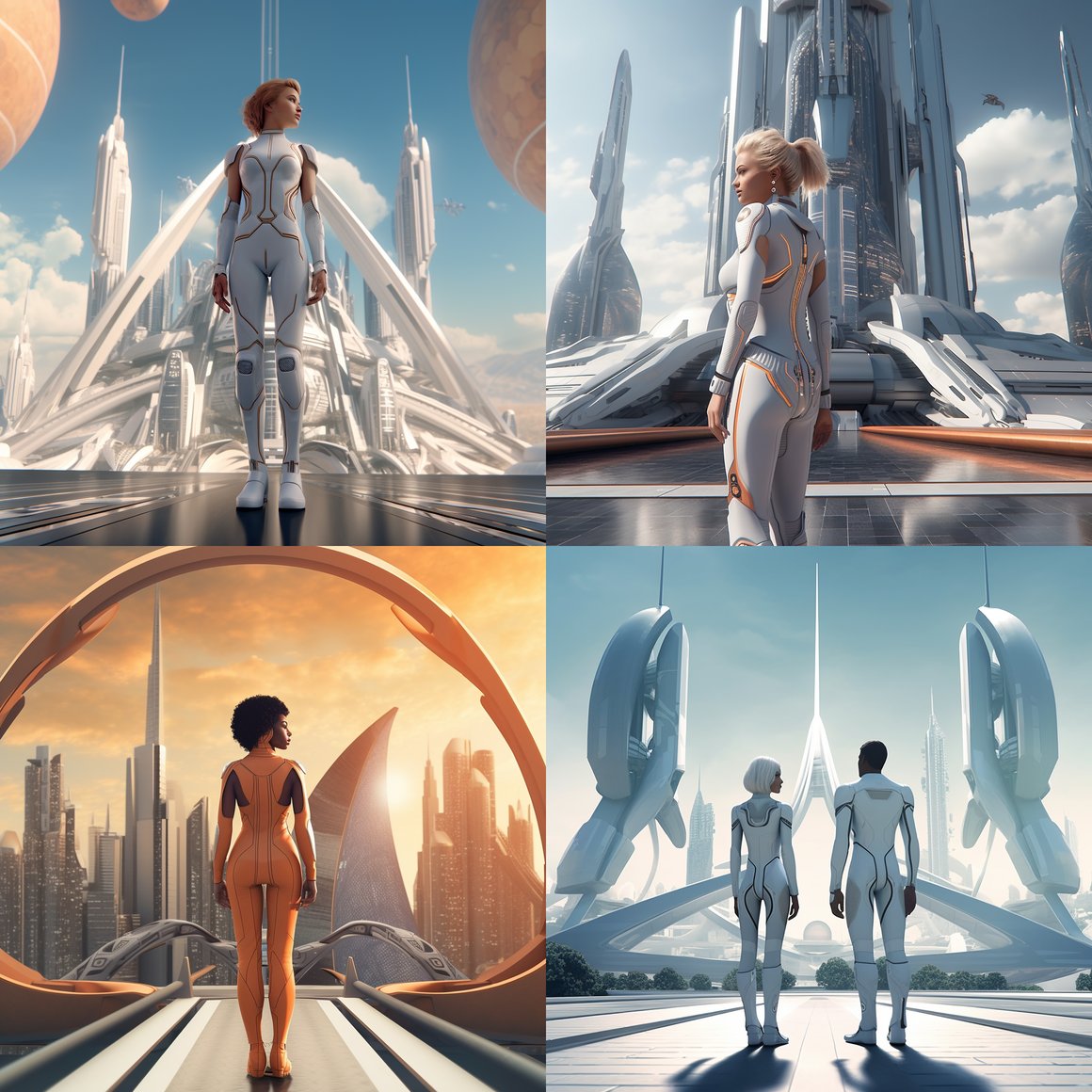 Arrival at the Space-age Metropolis