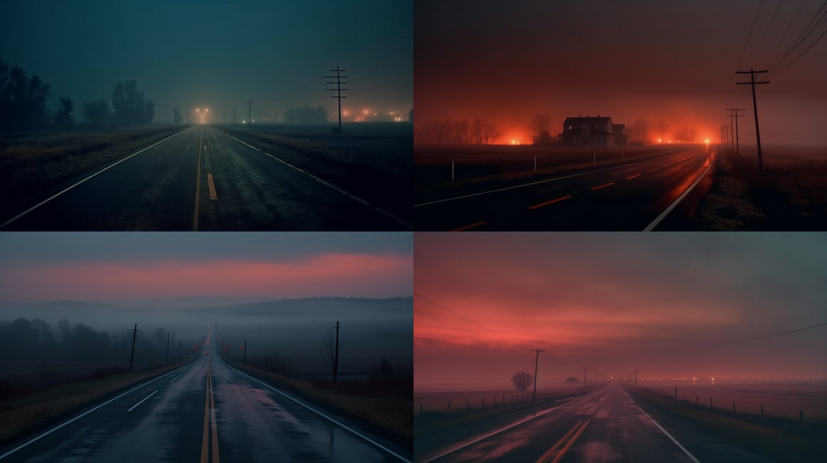 Midnight Desolation: Journey to the Abandoned Town