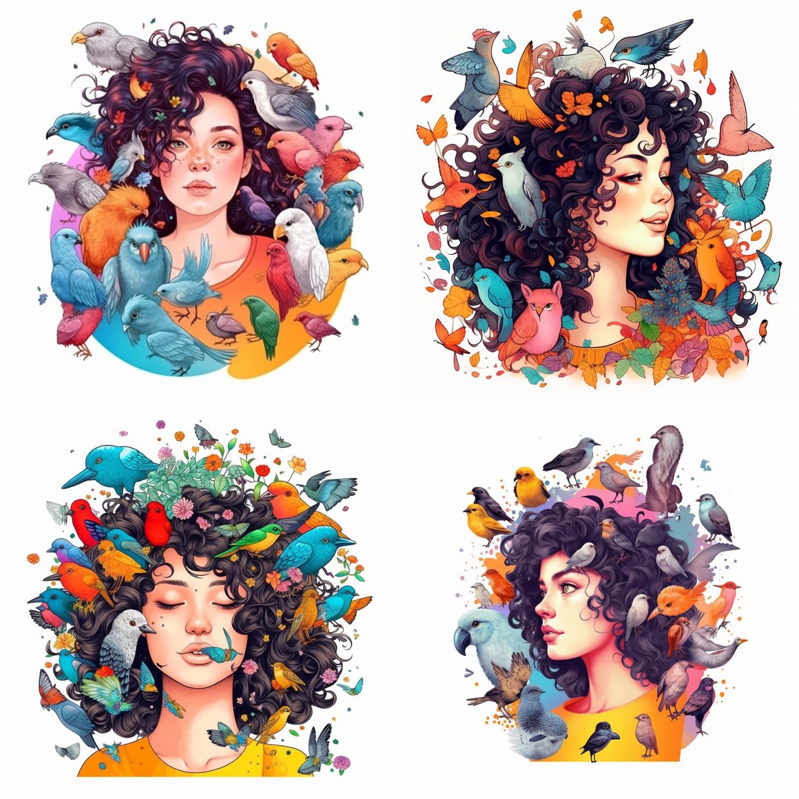 A Vibrant 4K Illustration