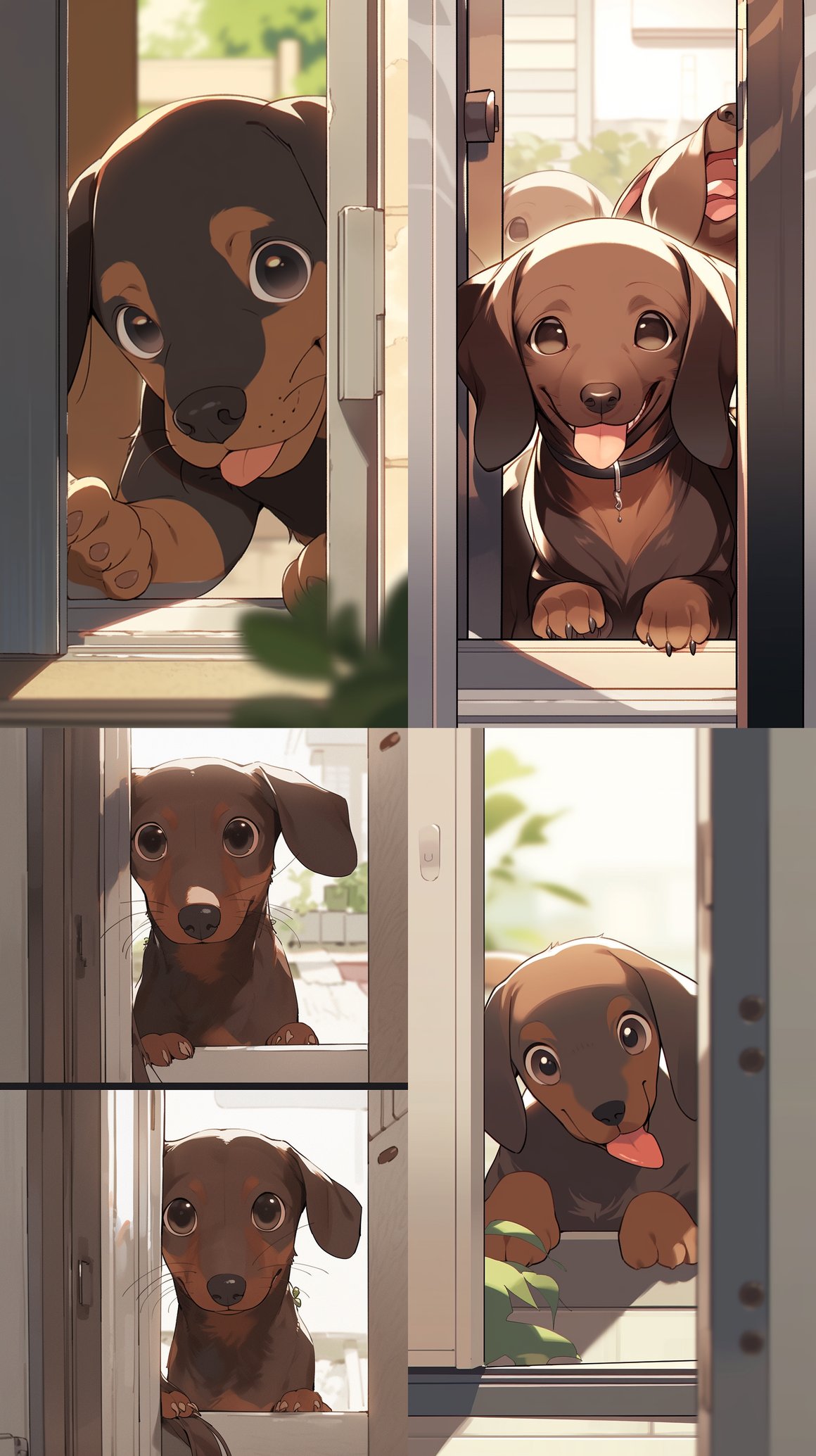 Happy Dachshund's Midday Observations