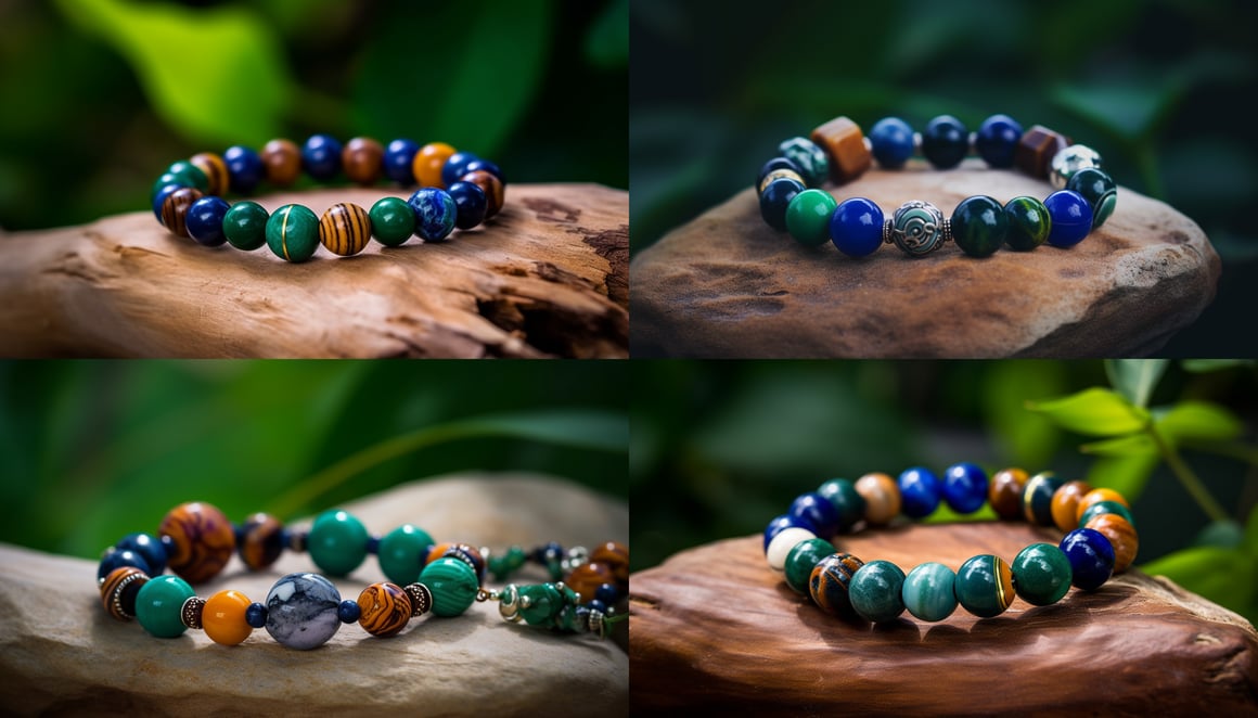 Nature-Inspired Gemstone Bracelet Photography Journey