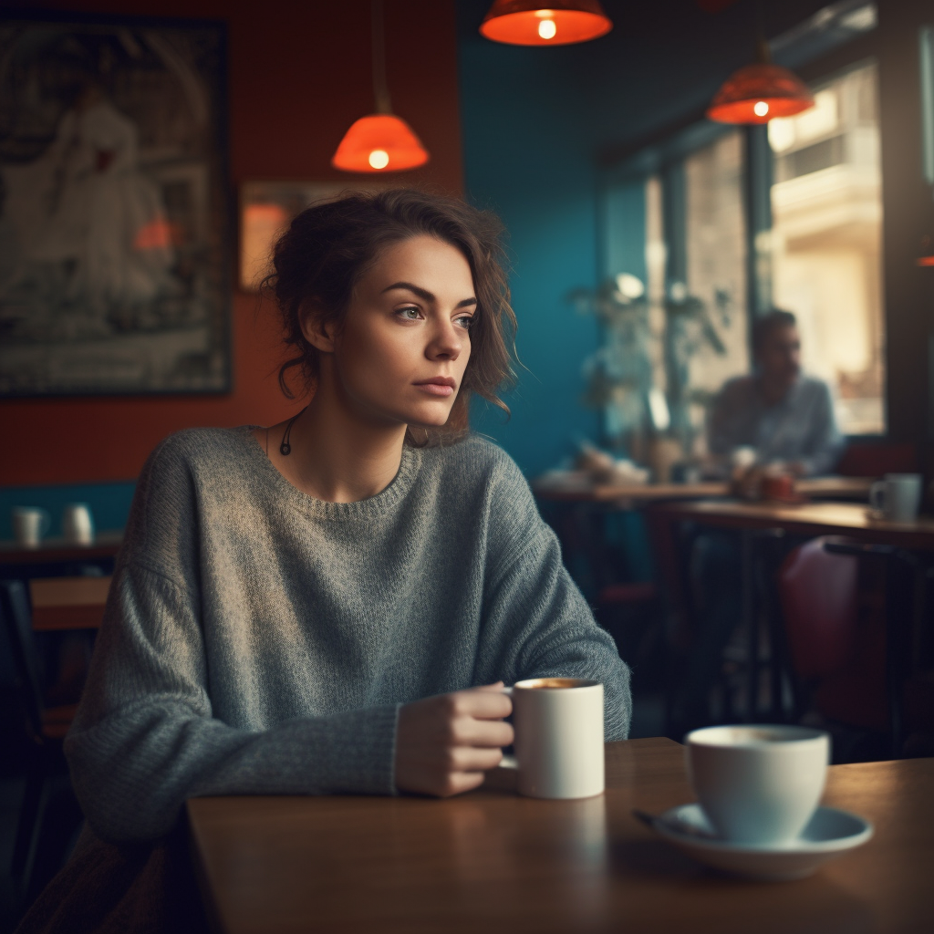 Midlife Refections: Alone in the Afternoon Café