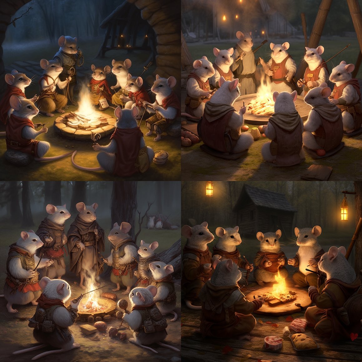 Chivalrous Rodents: A Twilight Tactical Discussion