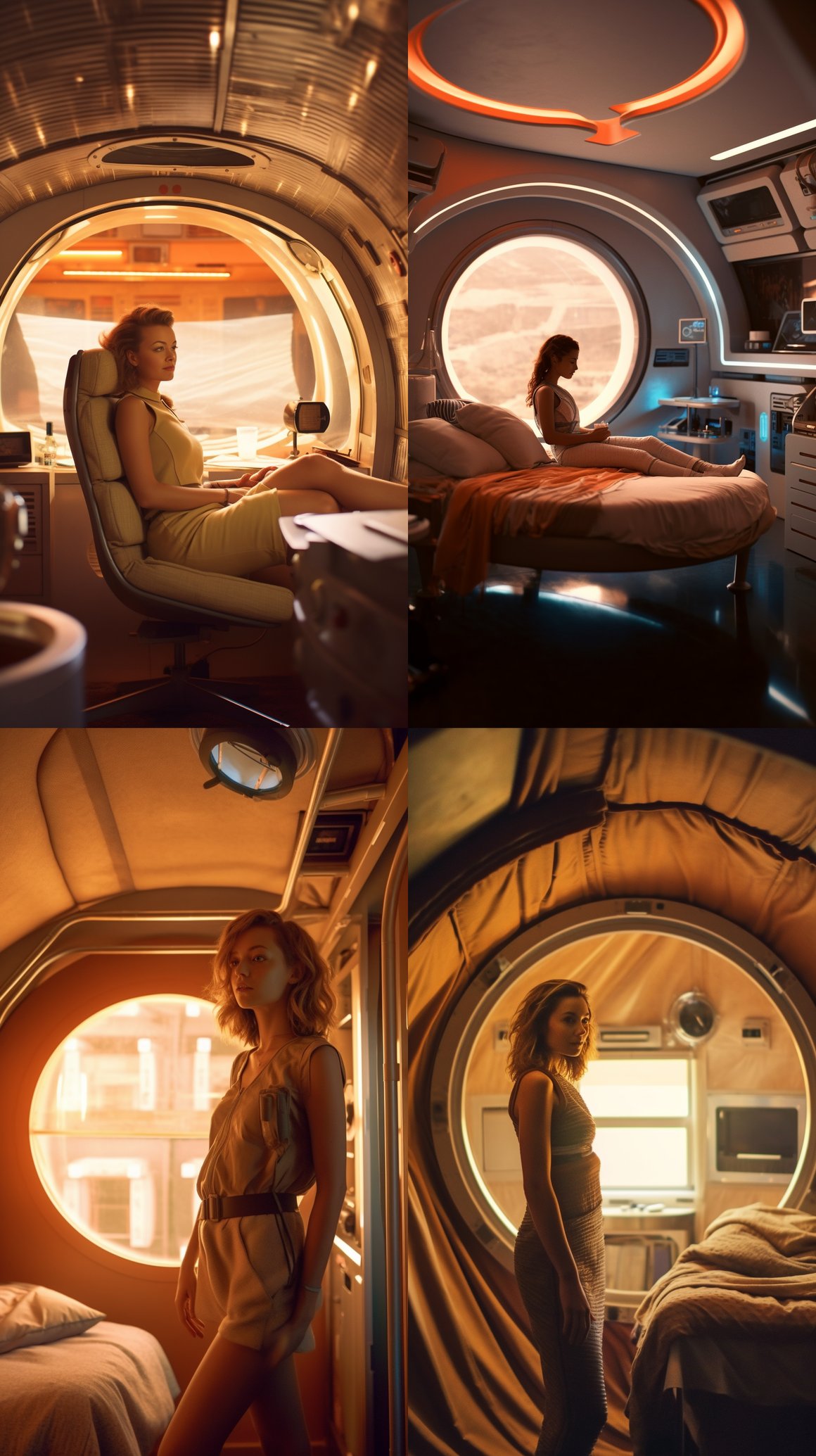 Retrofuturistic Voyager: An Intimate Glimpse