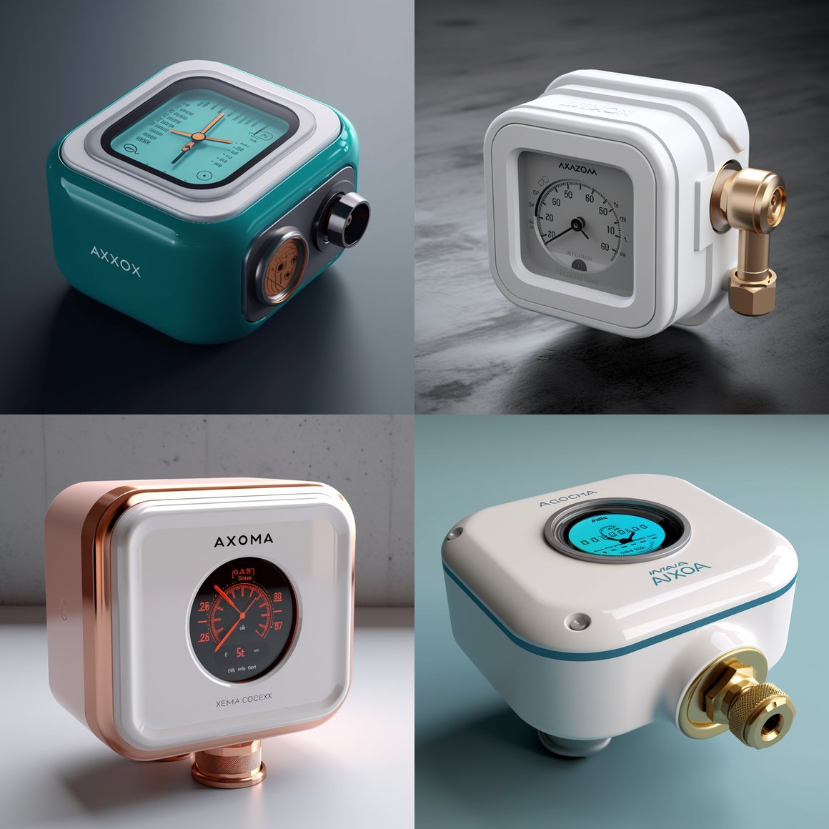 Creating an Axioma-Inspired Smart Water Meter with a Modern, Boxy Design