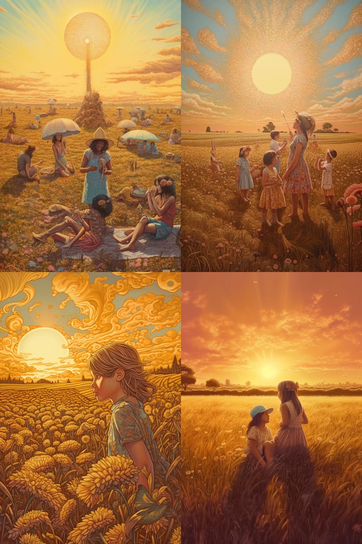 Summer Mirage: A Bohemian Portrait