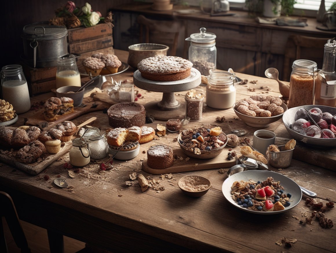 Scandinavian Kitchen Desserts - Professional Food Photography