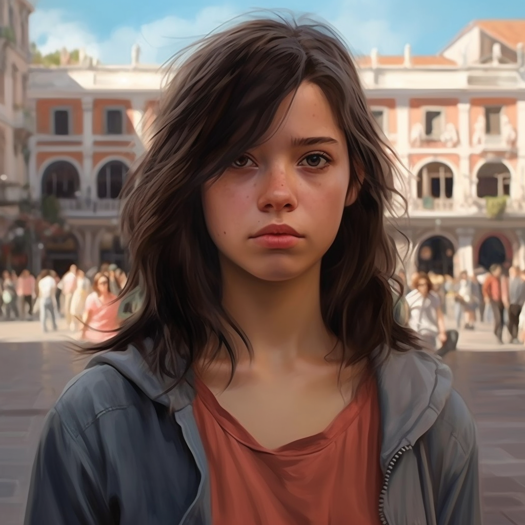 City Square Beauty: A Photorealistic Glimpse