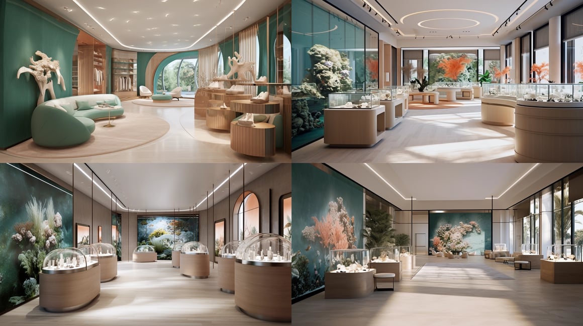 Bohemian Luxury Retail Store Design Concept