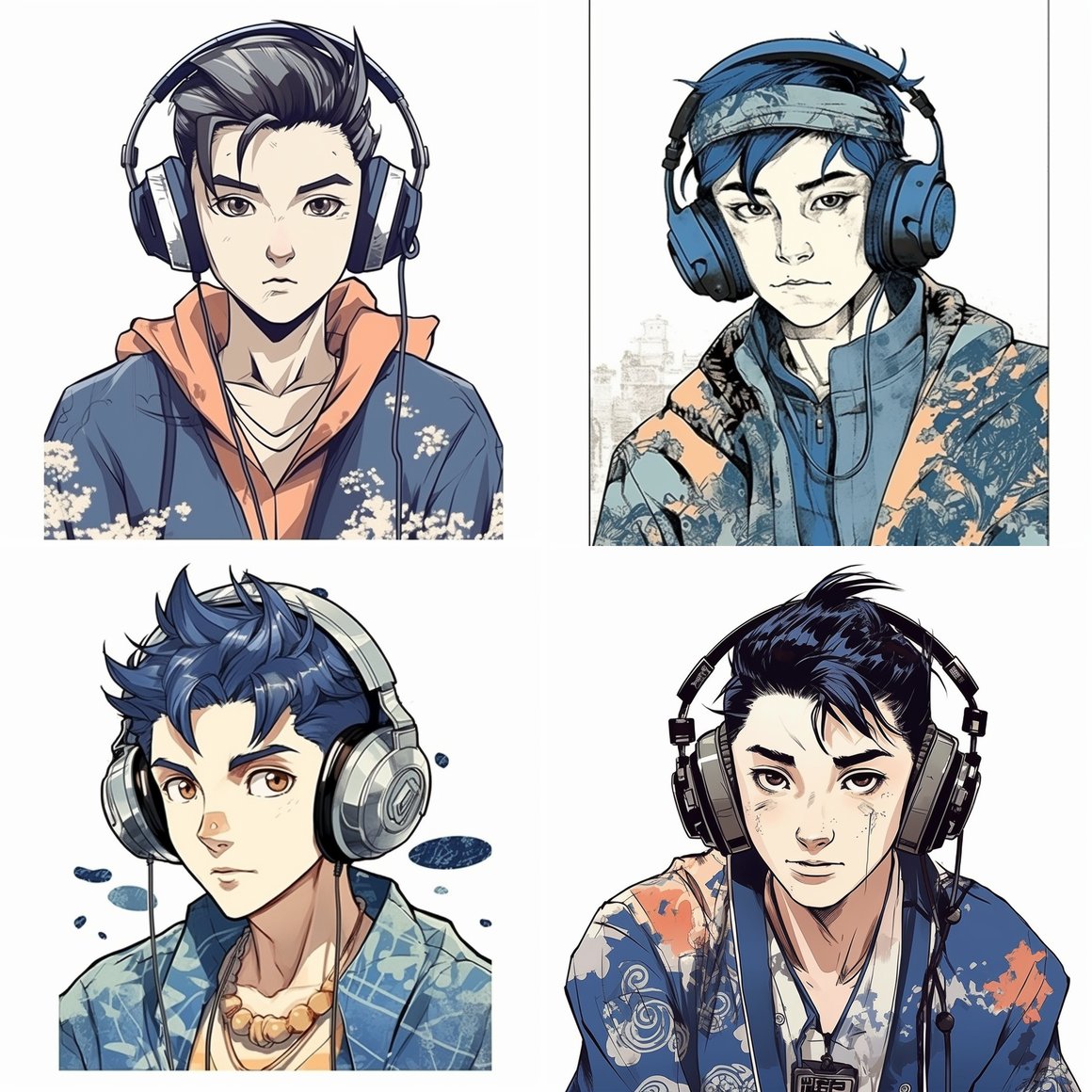 A Ukiyo-e Hokusai-Inspired Postmodern Digital Journey