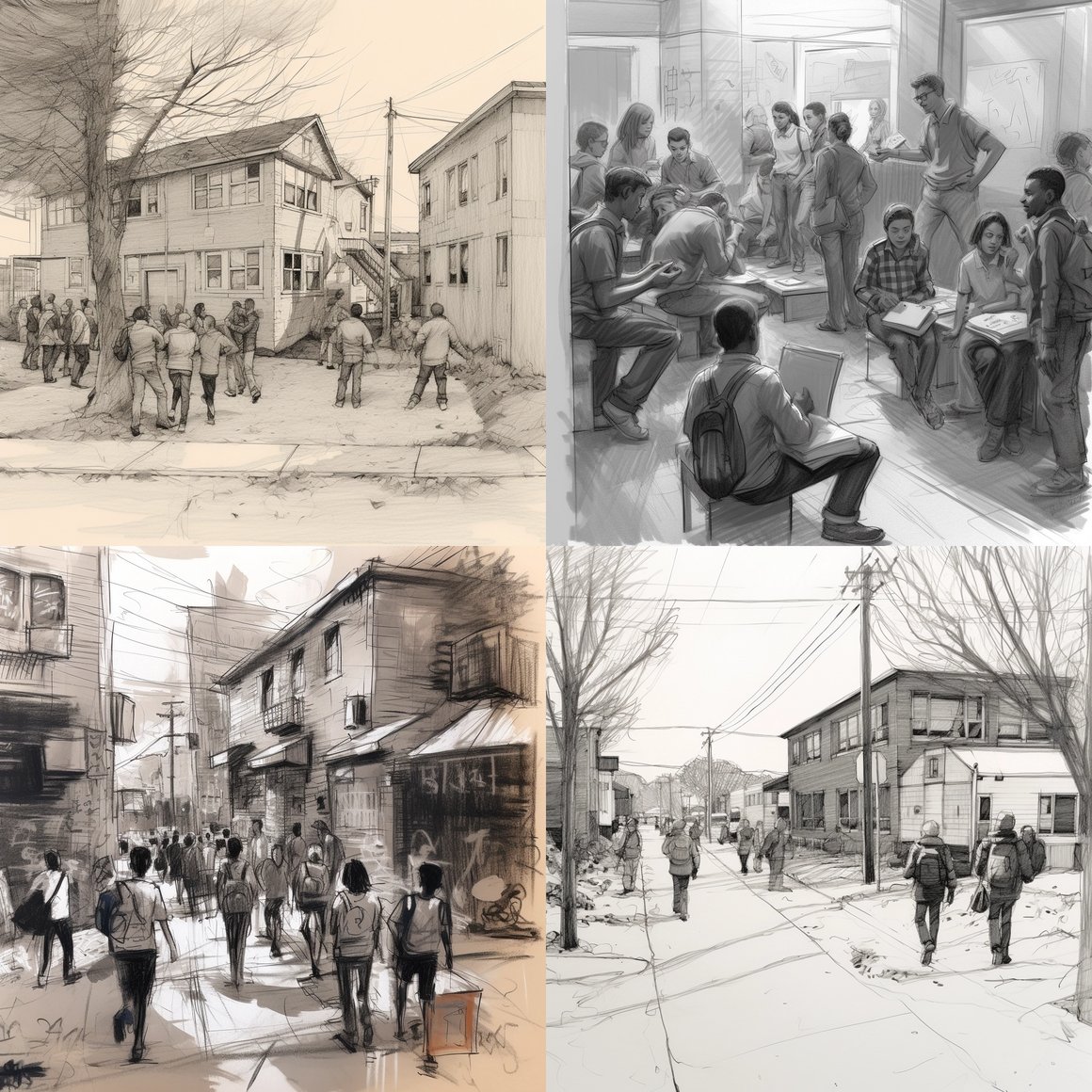 Artistic Interpretation of Education in Working-Class Communities