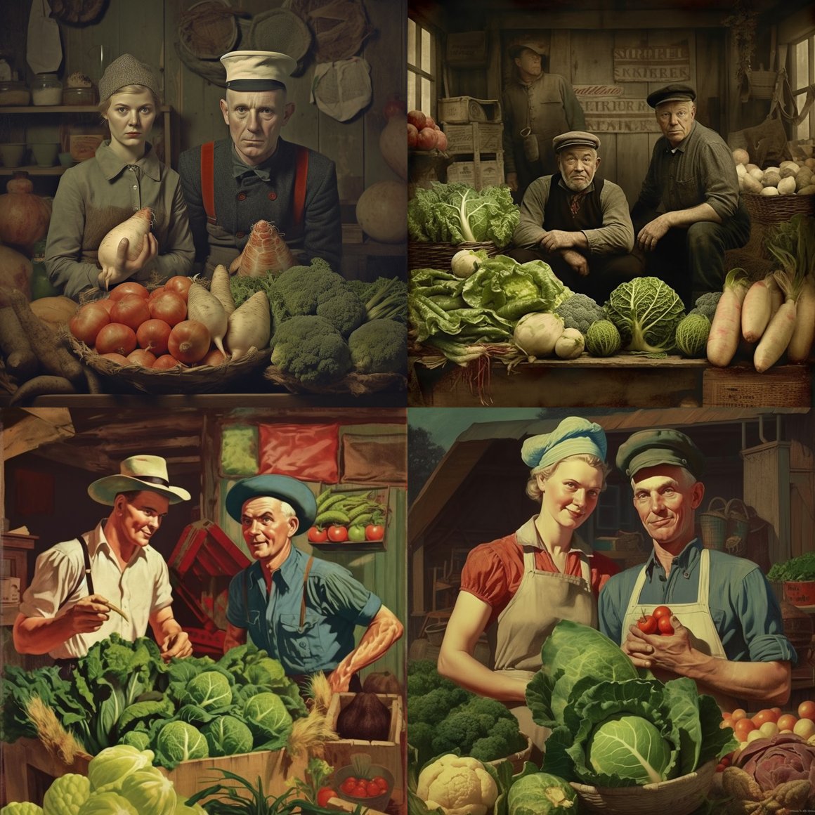 Retro Rebellion: Punk Rock Farmers Amidst Victory Gardens