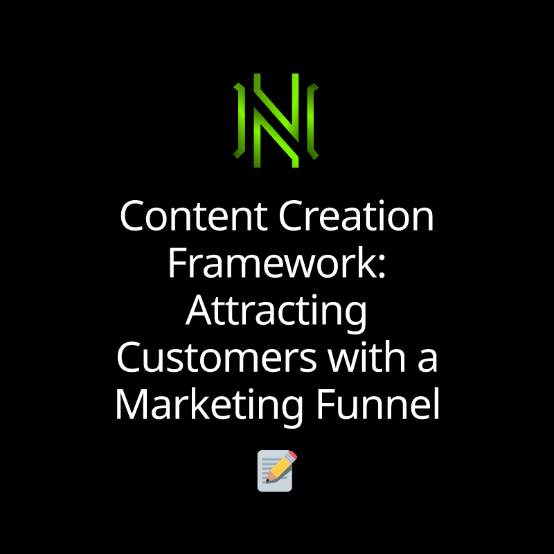 Content Creation Framework: Attracting Customers with a Marketing Funnel