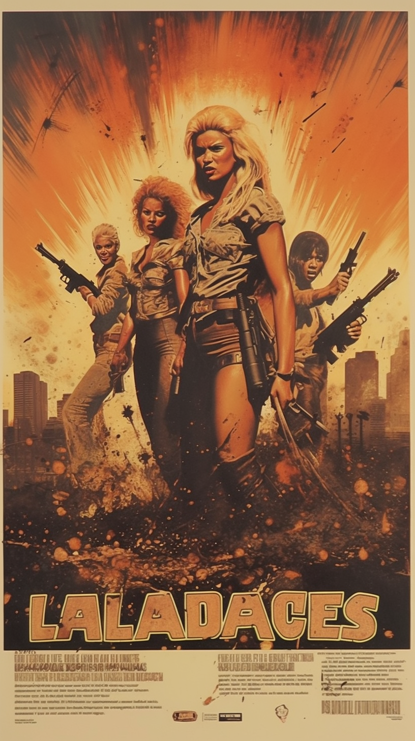 Retro L.A. Femme Fatale Sci-fi Mayhem