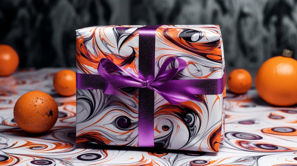 Halloween Surprise Gift Mid-Journey Prompt