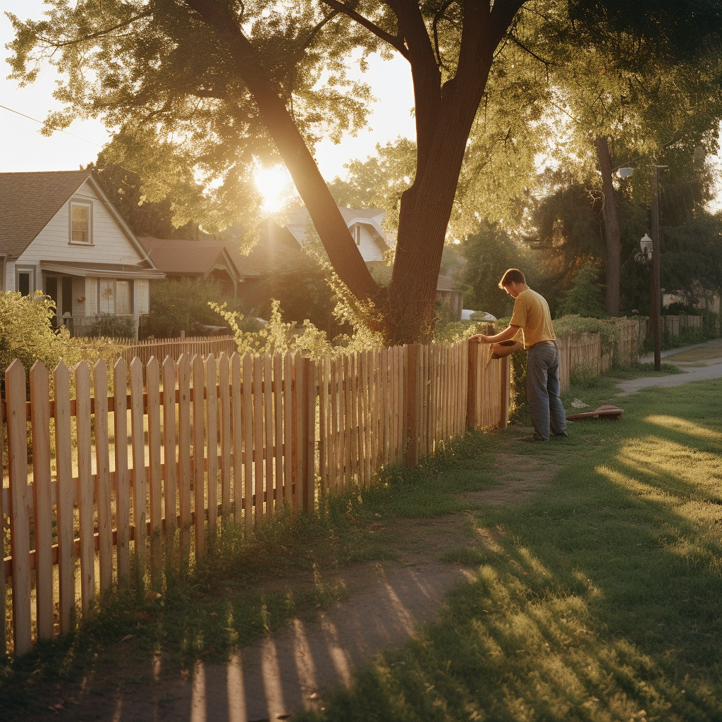 Suburban Serenity: Chronicles of a Fence Installer