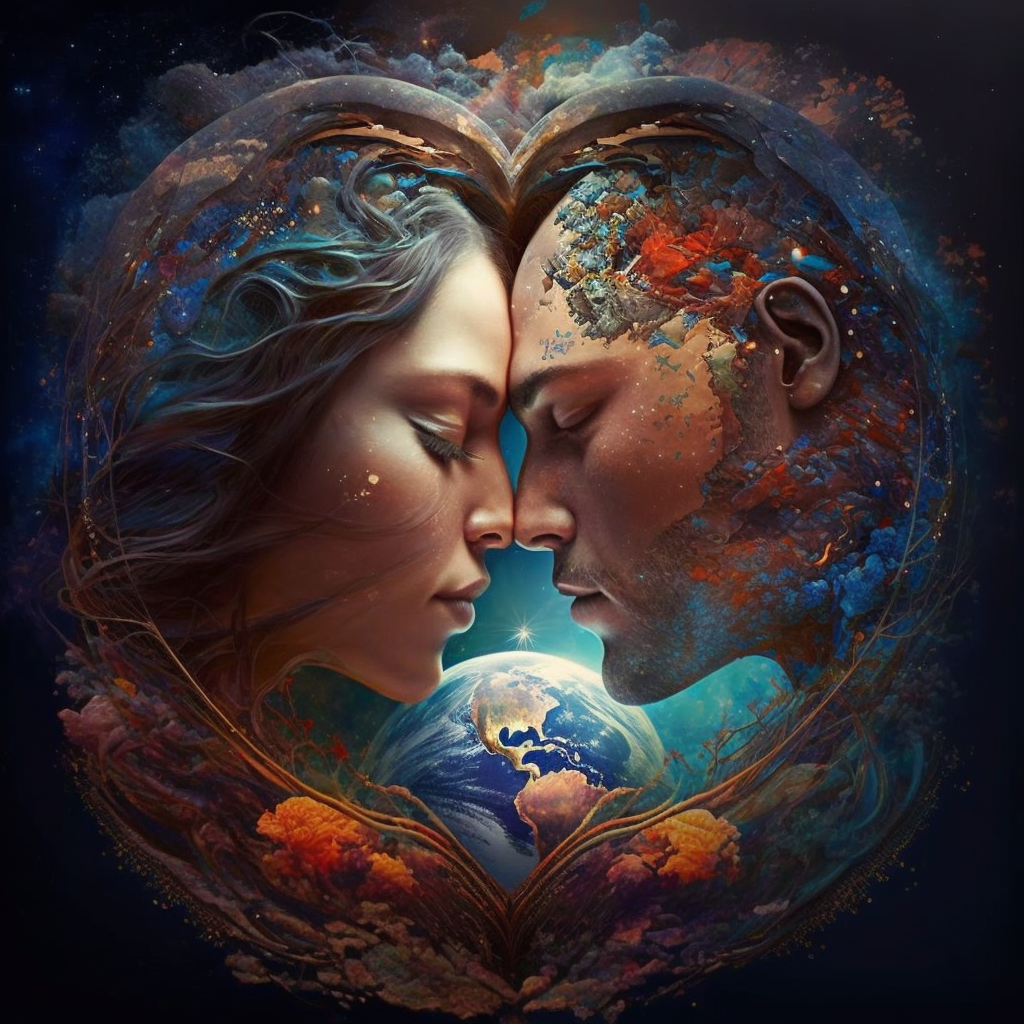 Harmony Amongst Celestial Love: The Earth and Sky Union