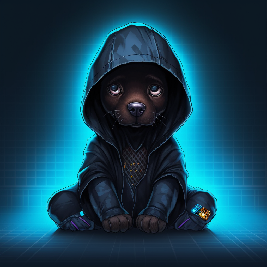 Neon Shadows: Bingo's Cybernetic Canine Chronicles