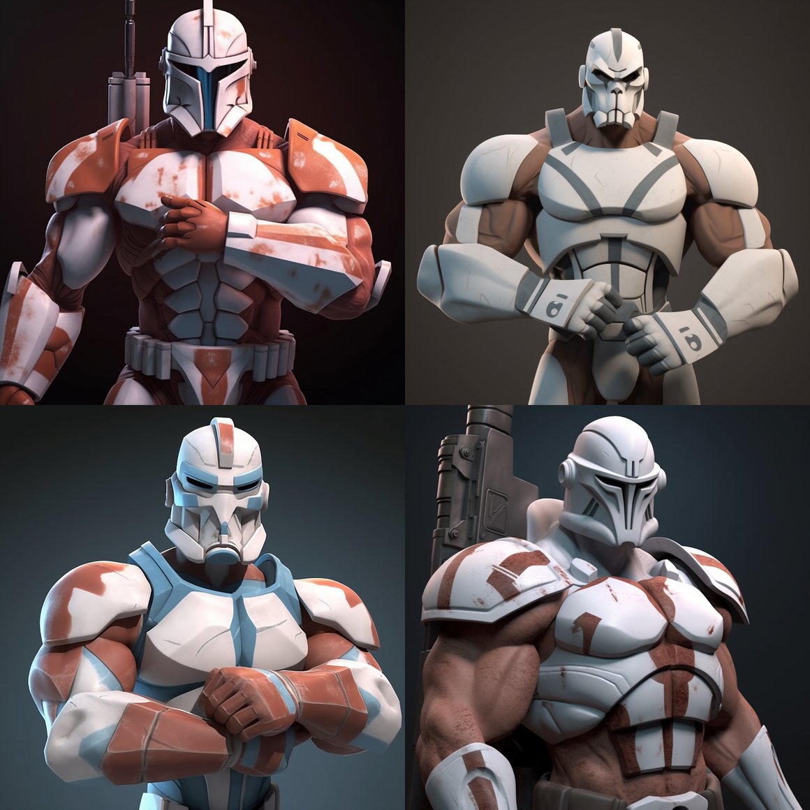 The Clone Trooper's Transformation in The Clone Wars Animation