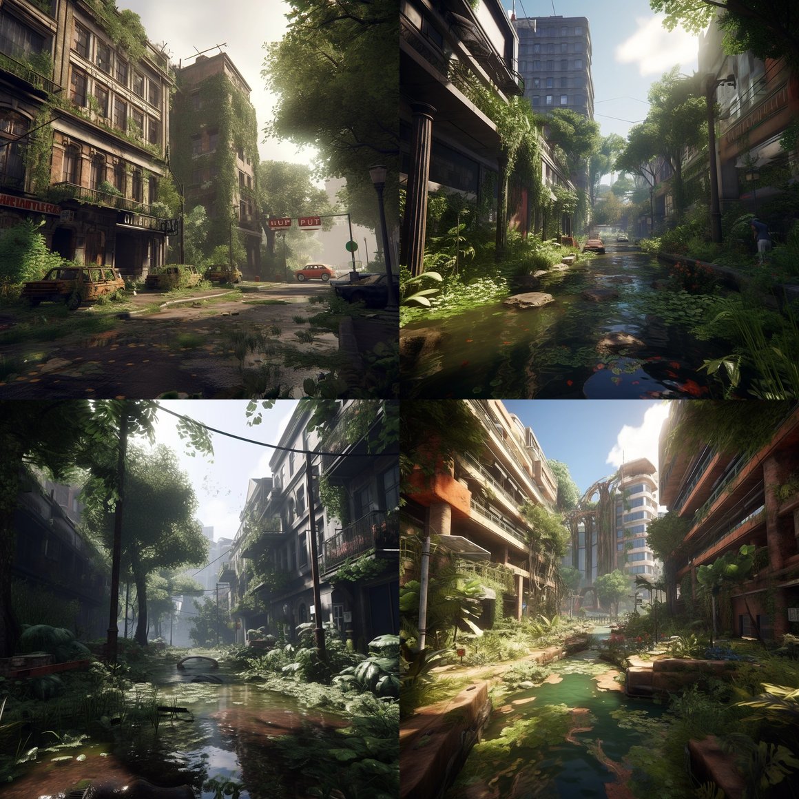 Jungle Infusion: Post-Apocalyptic London in Unreal Detail