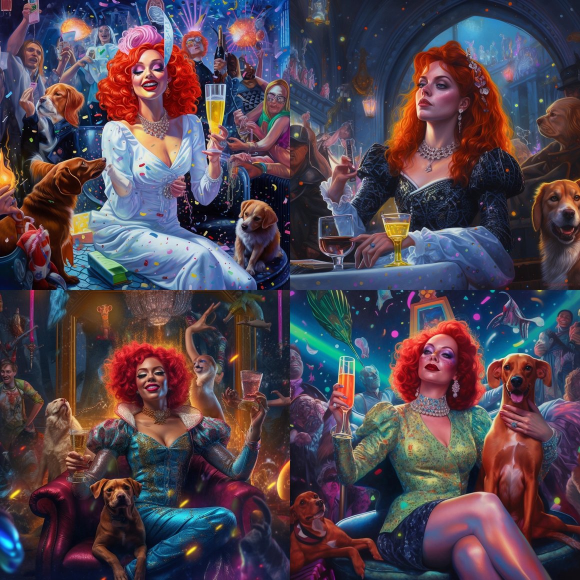 Neon Frost: Chronicles of the Prosecco Queen