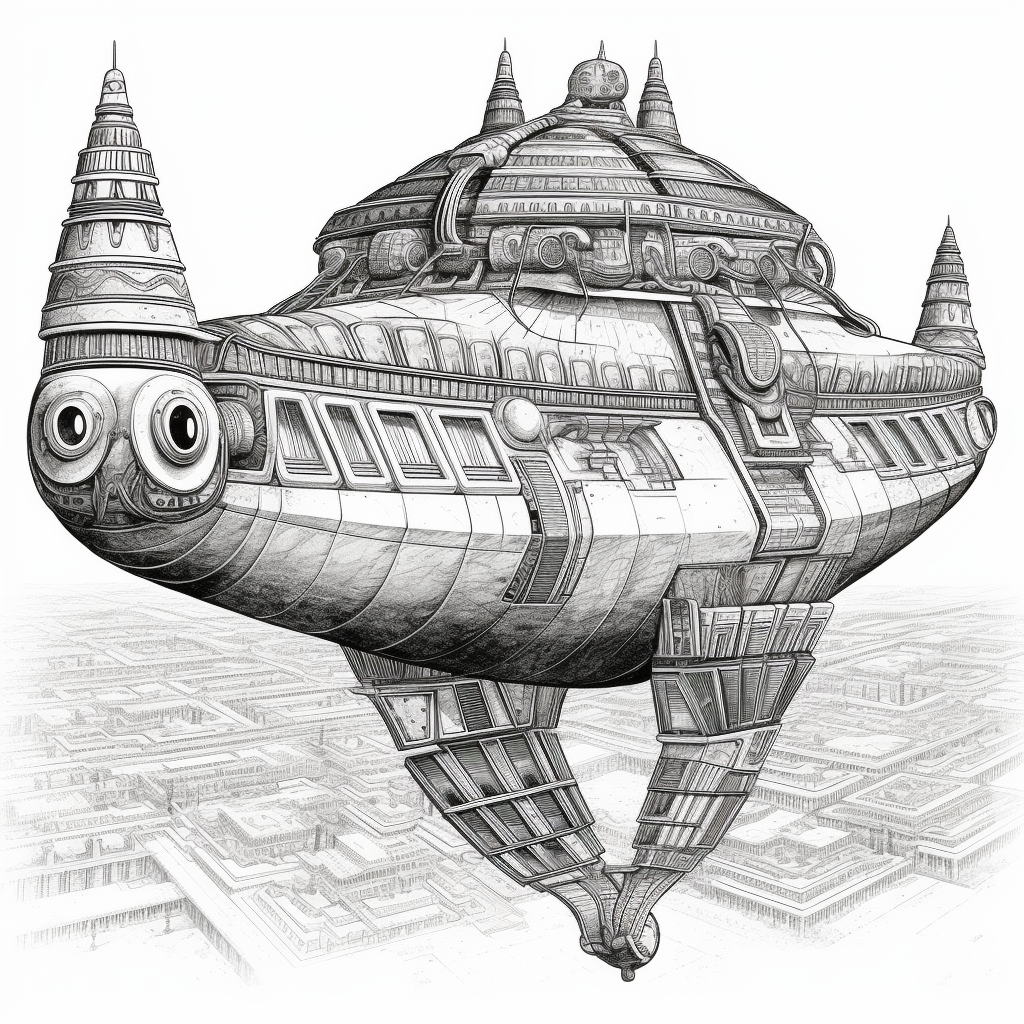 Sumerian Cosmic Voyage: A Detailed Sketch