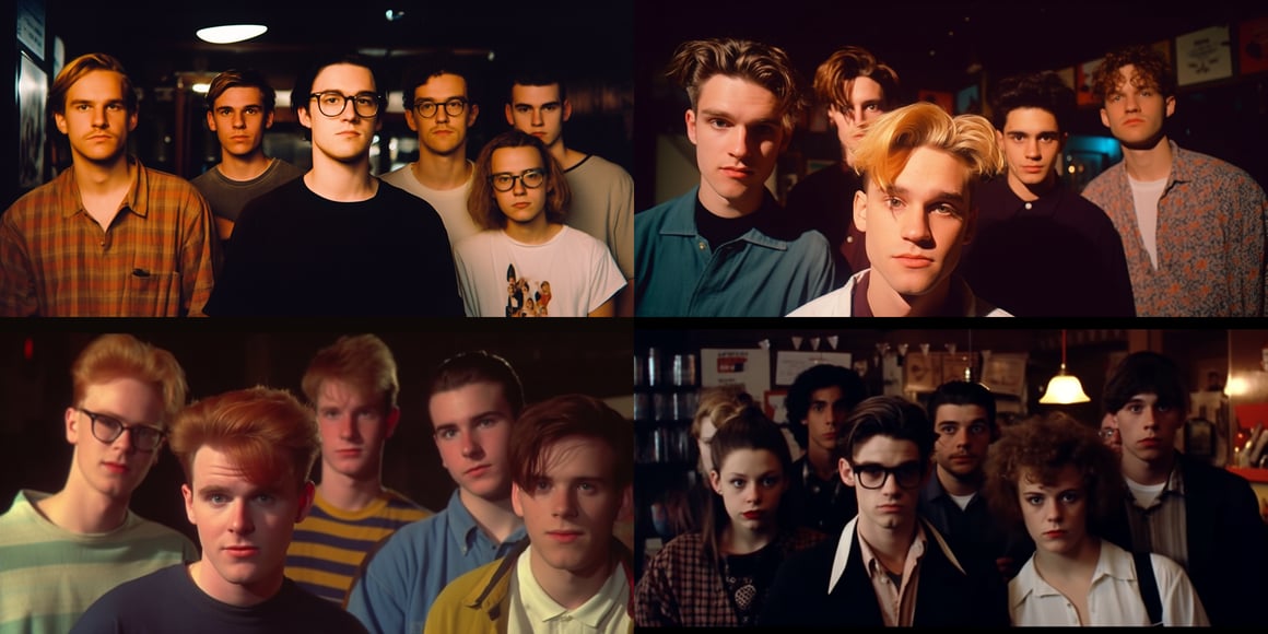 Classic Aussie Cult Show 'Nando's at Night' Mid-Journey Capture