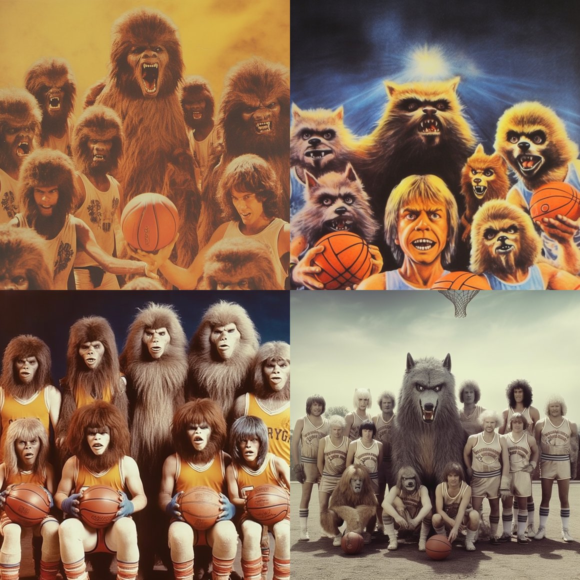 Retro Eccentricities: A Surrealist Voyage