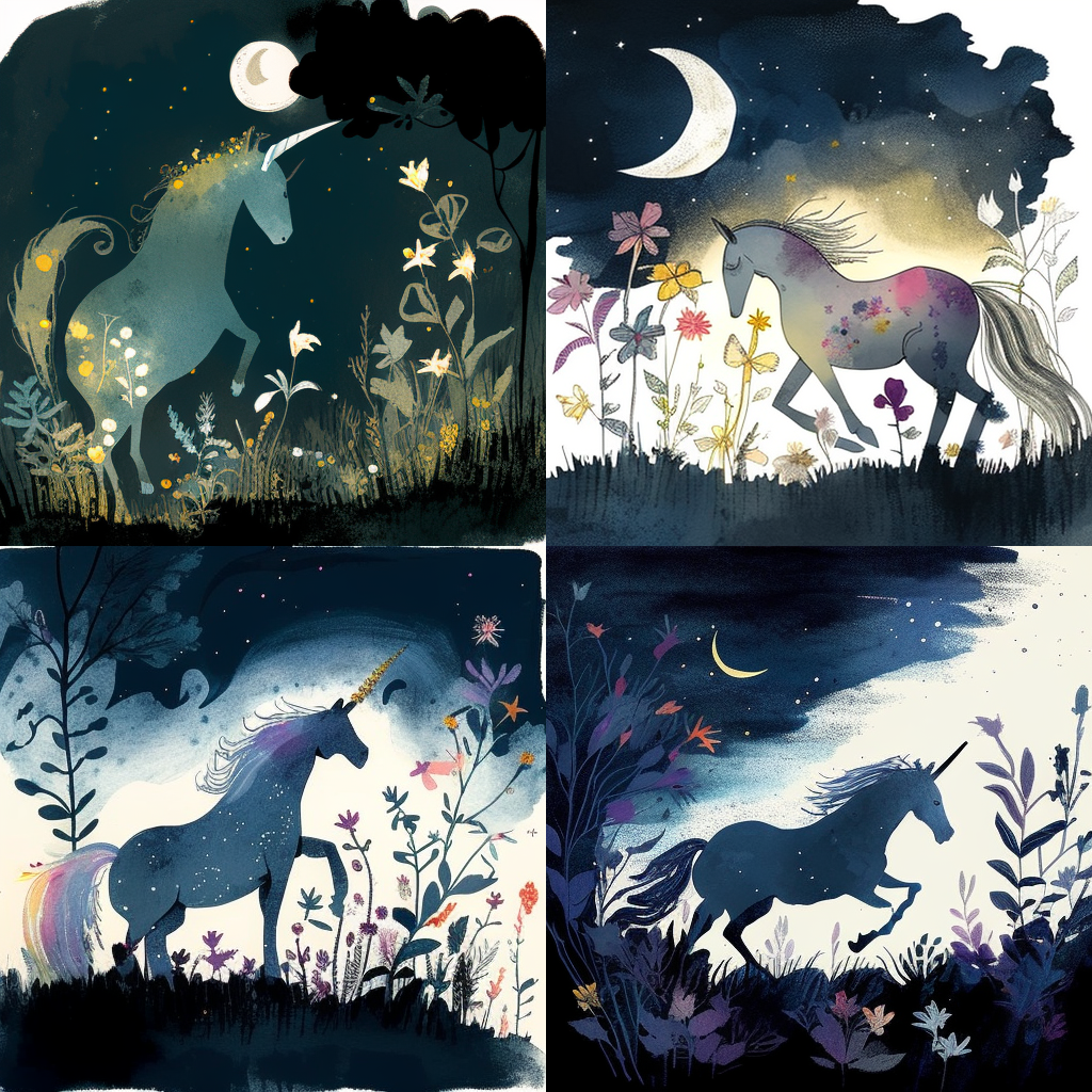 A Unicorn's Frolic in Quentin Blake's Artistry