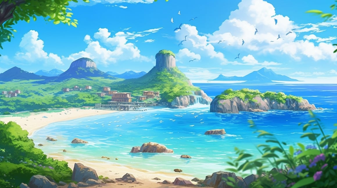 Summer Spirit: A Fantasy Journey Through Okinawa