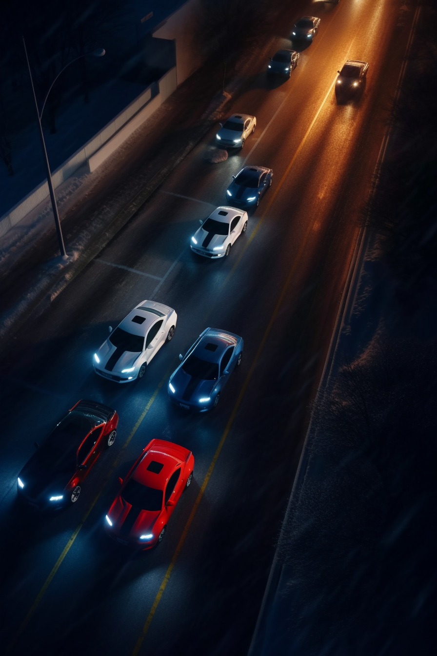 Chilled Pursuit: The Frosty Highway Confrontation