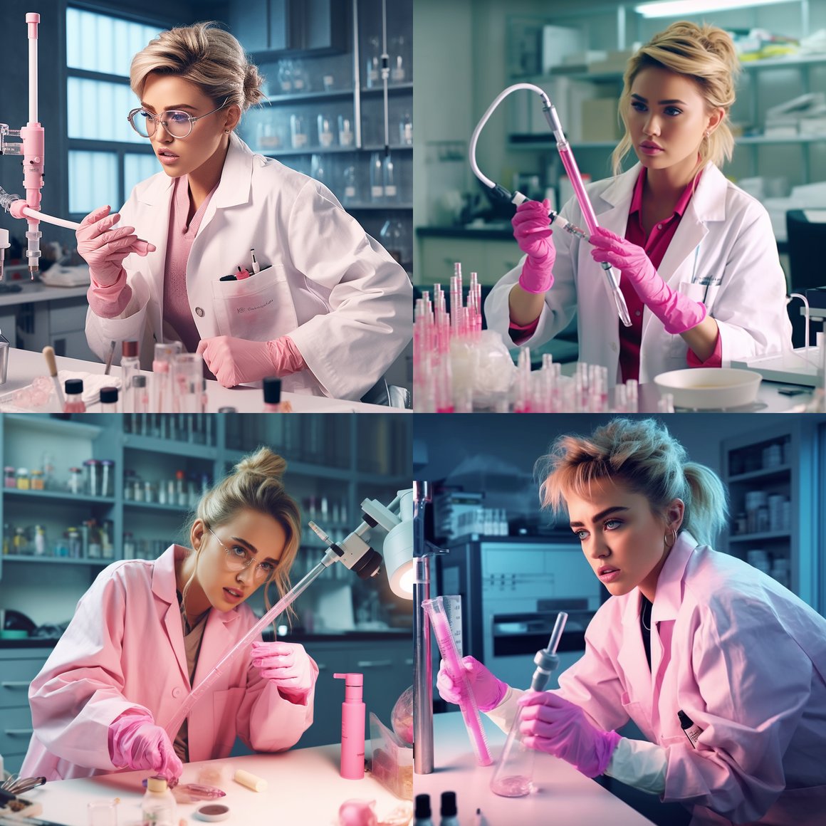 Pink Science: Miley Cyrus' Unexpected Lab Adventure