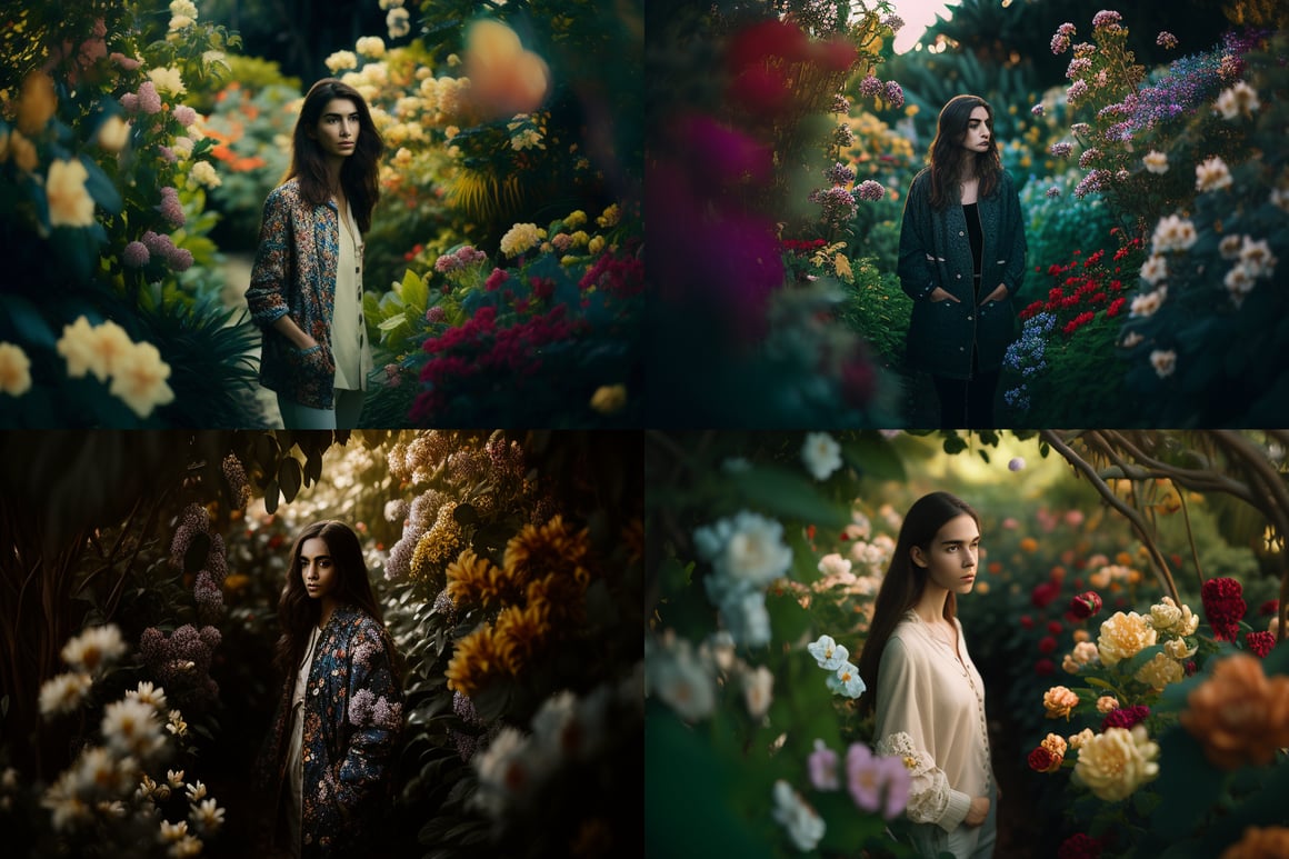 Cinematic Floral Fascination: A Mid-Travel Photo Journey