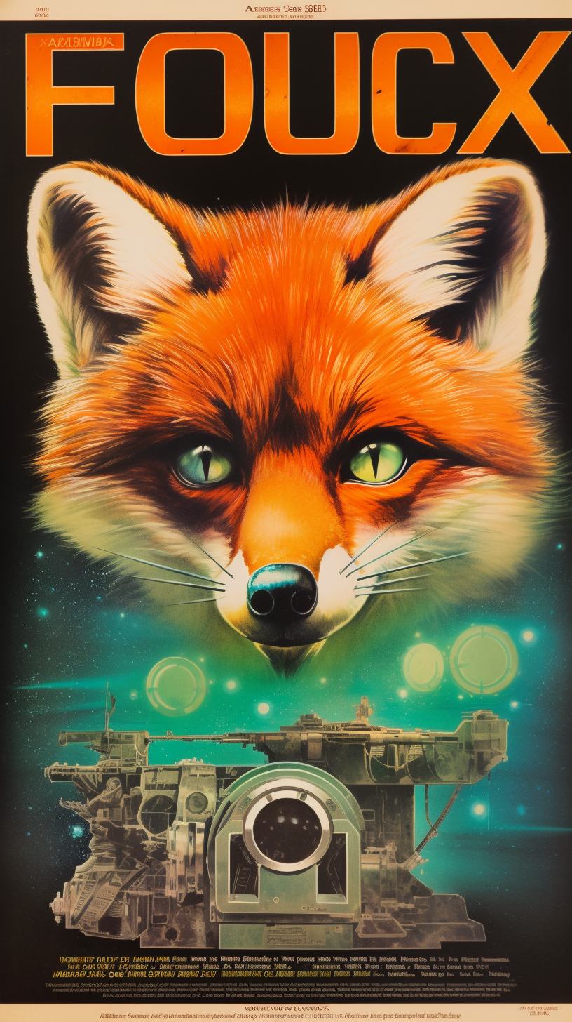 Retro Sci-Fi Fox Journey: Midway Gush Snapshot