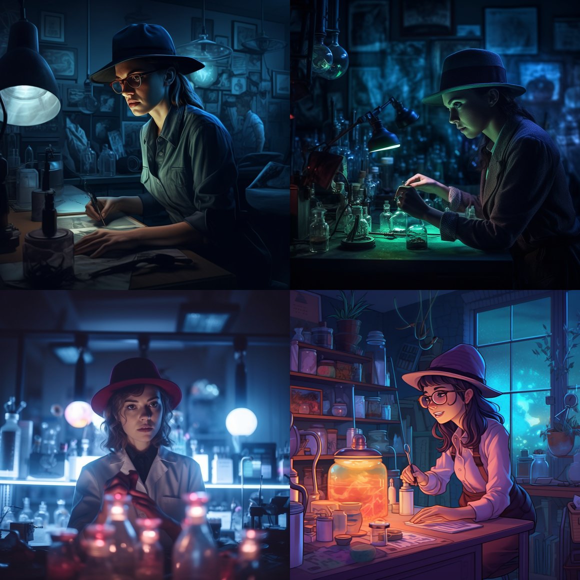Midnight Experiments: An Intriguing Laboratory Saga