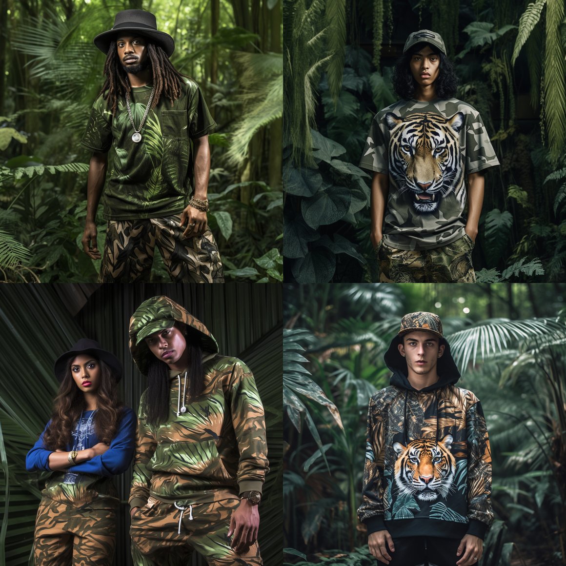 Designing Urban Jungle: A Streetwear Collection