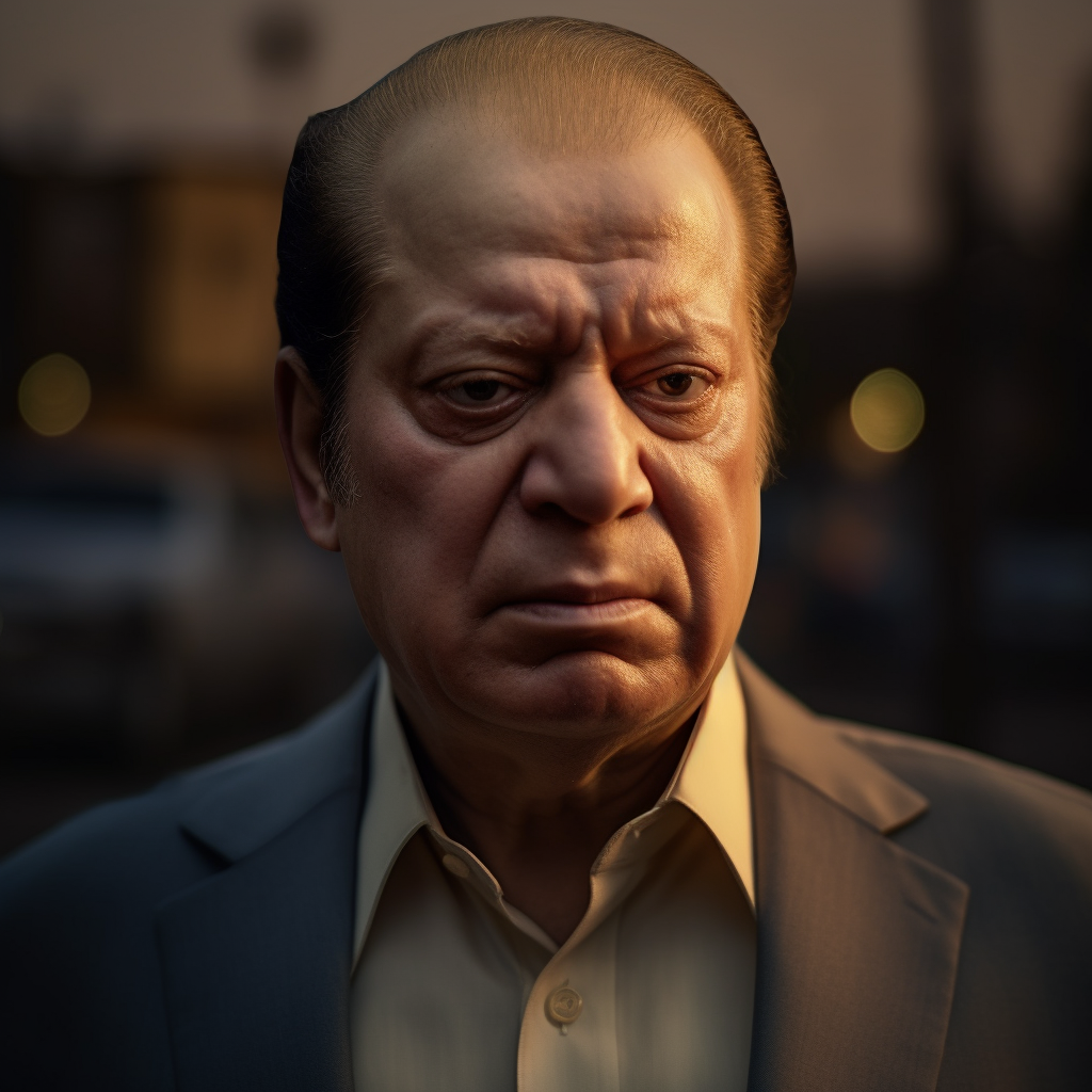 A Sunset Street Cleaning Scene in London